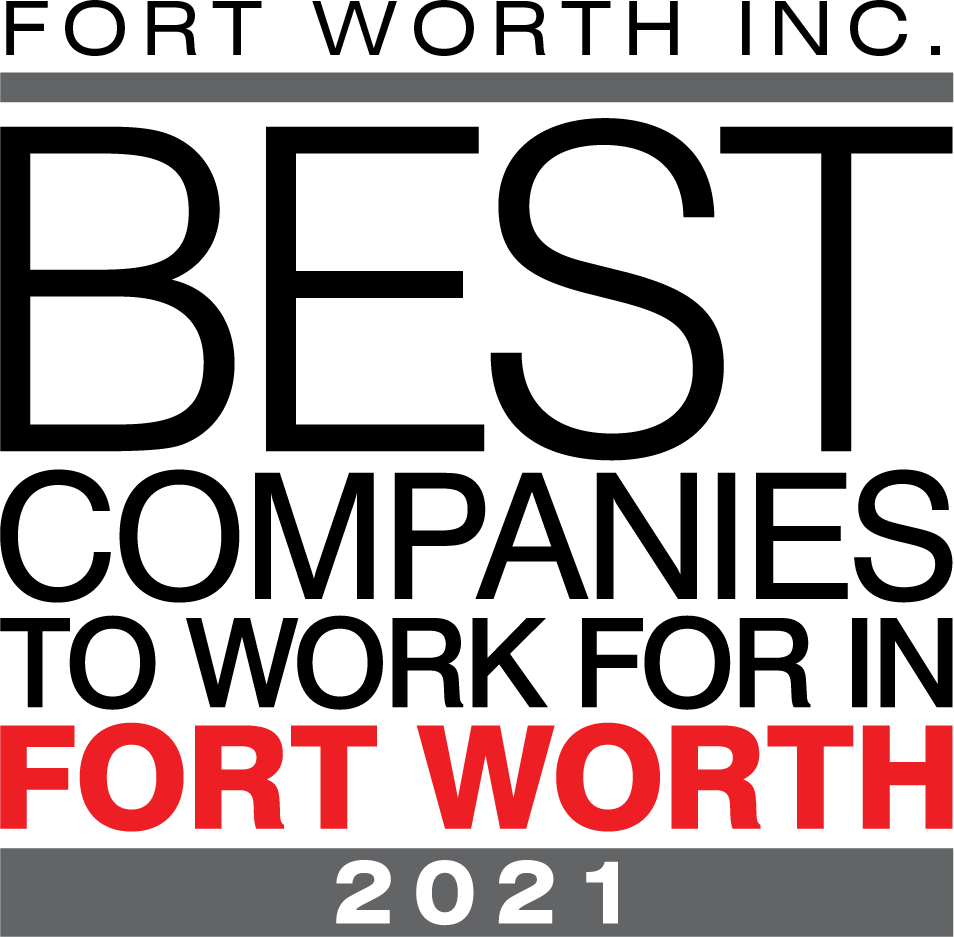 Best Companies to Work for in Fort Worth 2021 Award Logo